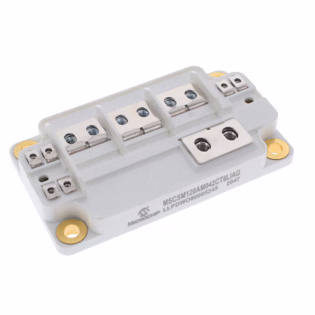 MSCSM120AM042CT6LIAG Microchip Technology  Transistors - FETs MOSFETs - Arrays
